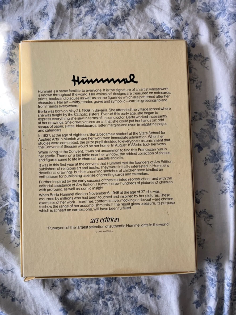 Vintage Hummel 1982 Ars Edition Notecard‎ Set 18 Cards w/ Envelopes in Box